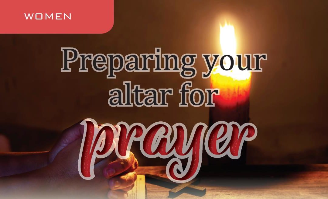 Preparing your altar for Prayer